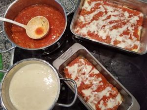 Lasagne glutenfrei und nicht-glutenfrei