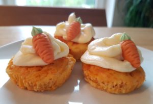 Karotten Cupcakes