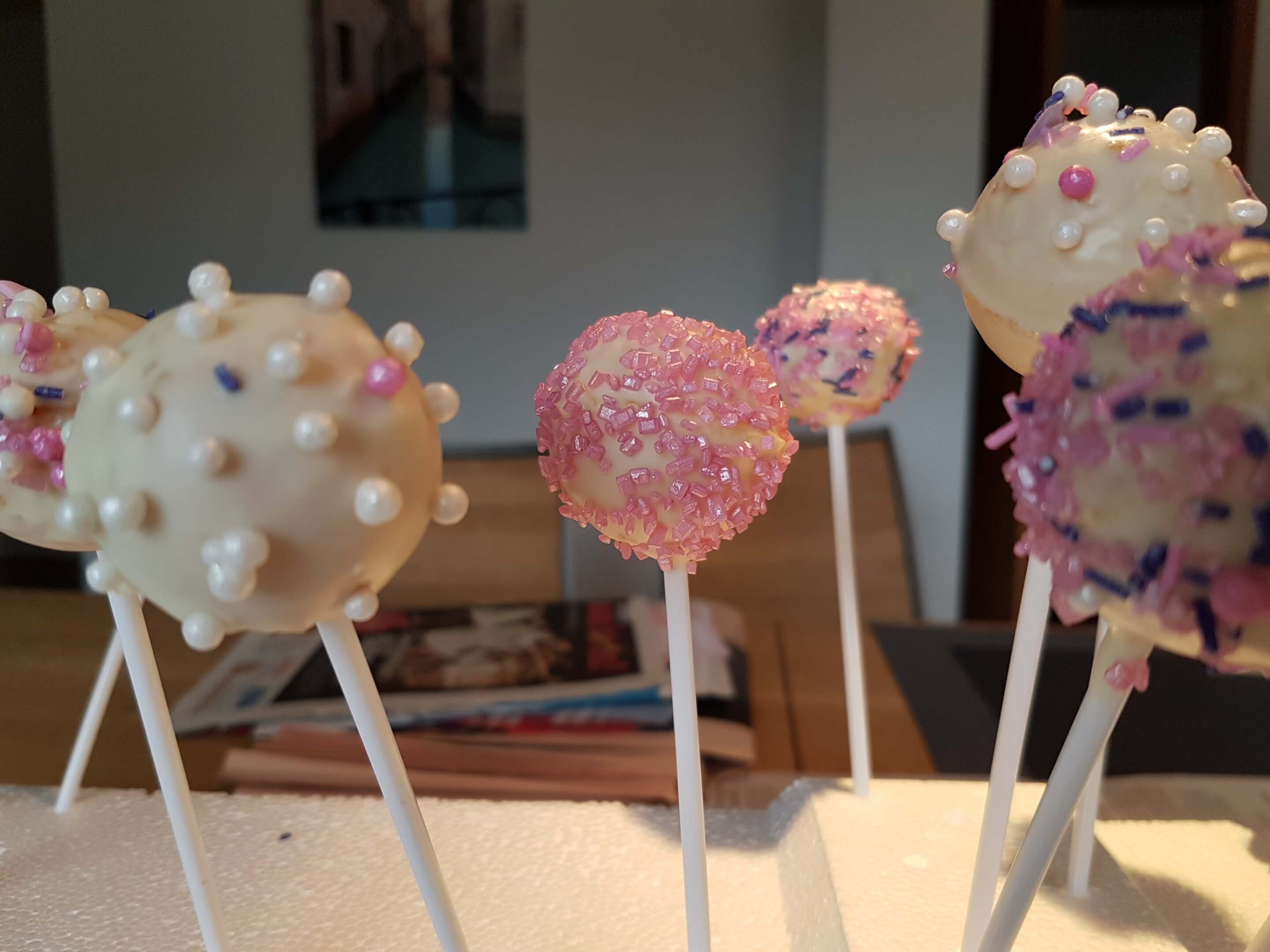 Bunte Cake Pops